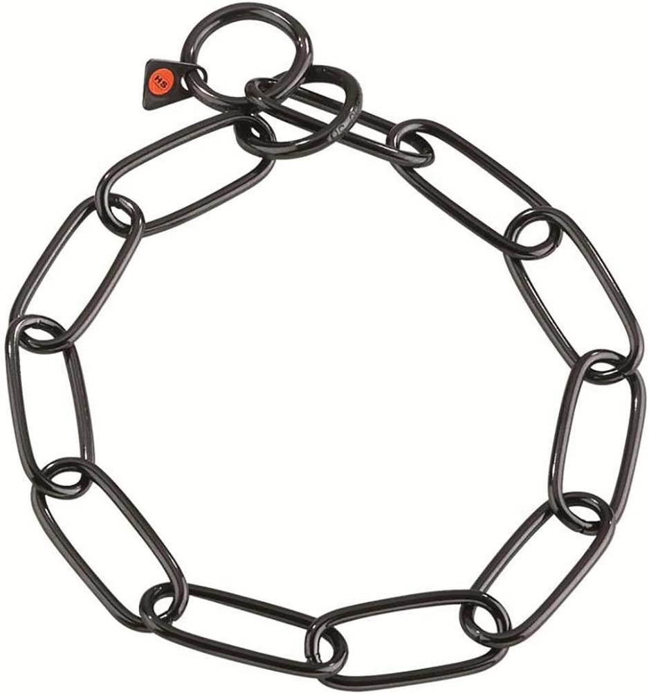 Sprenger Collar Long Link Black Stainless ошейник для собак вороненая сталь 4 мм 66 см (51663_066_57)